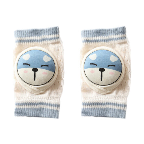 1Paar Babys Knieschoner Baumwoll-Mesh Für Krabbeln