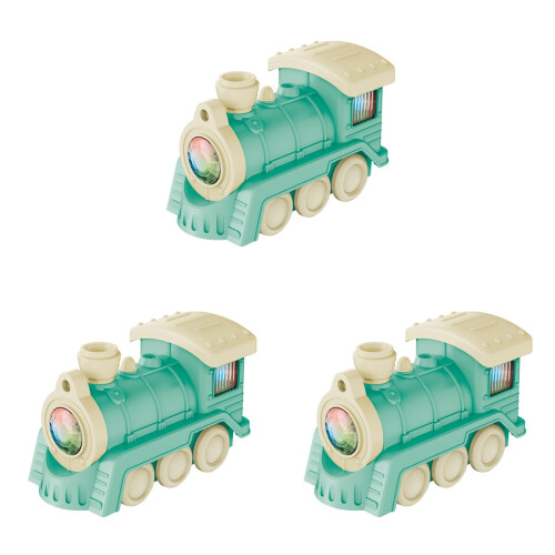 3Pièces Jouet Train Enfant Vert Flottante Musical 1