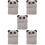 5Pièces Écharpes Mode Enfants Hiver Design Animalier 6