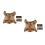 2Pièces Laisse Chat Tactical Khaki, Escape Proof, Ajustable 7
