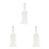 3Pièces Raclette Plastique Pour Auto 5