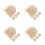16Pièces Bébé Bois Beige Style Rustique Maison 5