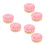 6Pièces Épingle Broderie Kit Rose En Velours Avec Base Bois Durable 6