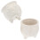 4Pièces Cache-Pots Céramique DIY Peignable Pour Enfants Créatifs 1
