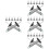 32Pièces Instrument Mesure Bande Roulement Auto Argent ABS 6