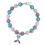 2Pièces Collier Enfants Bijoux Perles Pendentif Couronne 1