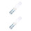 2Ensembles Accessoires Bébé Vert Pp+tpe Fourchette Pour Repas 8