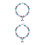 2Pièces Collier Enfants Bijoux Perles Pendentif Couronne 7