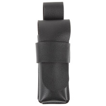 5Pcs Portable Black PU Harmonica Cases Protective Sleeves