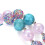 2Pièces Collier Enfants Bijoux Perles Pendentif Couronne 10