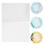 20Sets White Water Soluble Embroidery Stabilizer Paper for Home Use 10