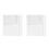 20Sets White Water Soluble Embroidery Stabilizer Paper for Home Use 7