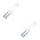 2Ensembles Accessoires Bébé Vert Pp+tpe Fourchette Pour Repas 5