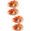 4Pcs Orange PU Bread Model Simulation Fake Bread Prop for Bakery Decor 9