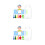 2Pcs Multi-Color Plastic Lung Tool for Science Learning 8
