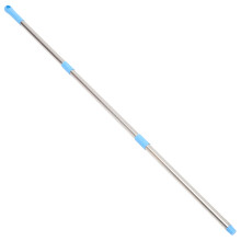2Pcs 3-Section Mop Handle Replacement Rod Stainless Steel and Plastic