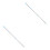 2Pcs 3-Section Mop Handle Replacement Rod Stainless Steel and Plastic 8