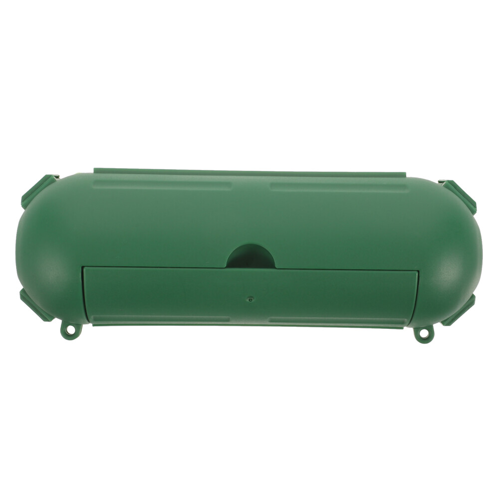 3Pcs Outdoor Cord Protectors Green Ps Extension Cord Safety Cover Box 3611845421652