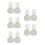 10Pièces Récipient Hydratant Fourmis Transparent Réutilisable 4