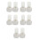 10Pièces Récipient Hydratant Fourmis Transparent Réutilisable 10