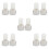 10Pièces Récipient Hydratant Fourmis Transparent Réutilisable 8