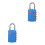 2Pcs Blue Outdoor Password Lock 4-Digit Combination for Suitcases 4