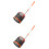 2Pièces Ramasse- Portable Tennis Table Résistant Nylon Acier 6