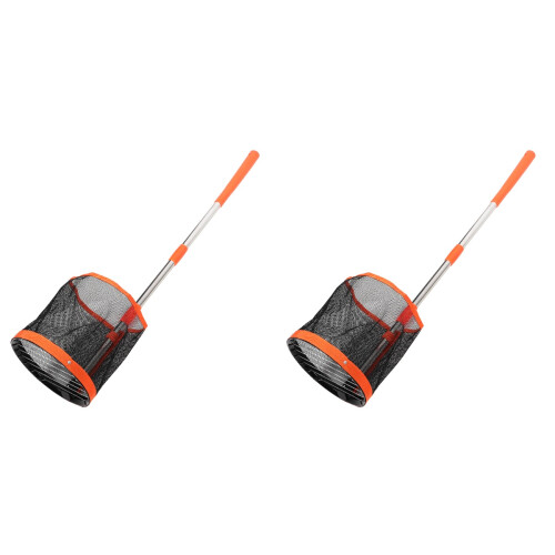 2Pièces Ramasse- Portable Tennis Table Résistant Nylon Acier 2