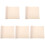 5Pcs Beige Eva Reptile Substrate Carpet Soft Mat for Turtle Cage 4