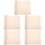 5Pcs Beige Eva Reptile Substrate Carpet Soft Mat for Turtle Cage 8