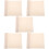 5Pcs Beige Eva Reptile Substrate Carpet Soft Mat for Turtle Cage 9