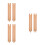 6Pcs Versatile Wood Train Track Set Smooth Craftsmanship Toy for Kids 10