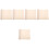 5Pcs Beige Eva Reptile Substrate Carpet Soft Mat for Turtle Cage 6