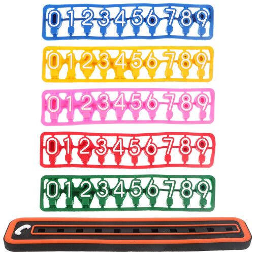 3Sets Sleek PVC Car Phone Temporary Parking Card