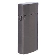 4Pcs Black Metal Lighter Case Flip Cover Style