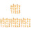 108Sets Light Yellow Acrylic Patchwork Quilting Tools Templates Set 2