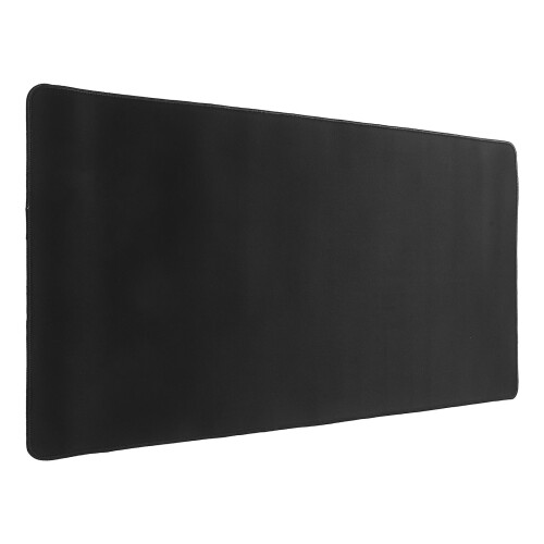 2Pcs Black Rubber Desk Mouse Pad Large Non-Slip Gaming Computer Mat