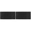 2Pcs Black Rubber Desk Mouse Pad Large Non-Slip Gaming Computer Mat 3