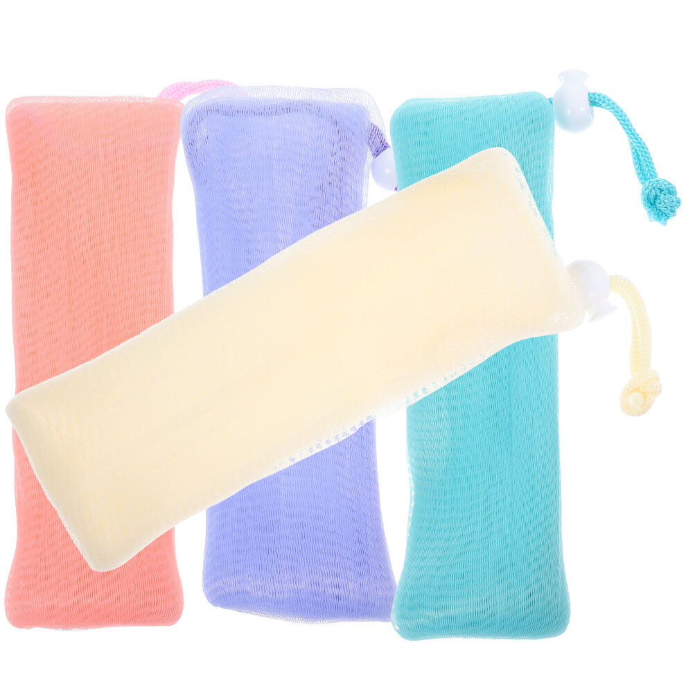 Totority 20Pcs Small Mesh Soap Bags For Exfoliating Foaming And Bathroom Use