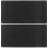 2Pcs Black Rubber Desk Mouse Pad Large Non-Slip Gaming Computer Mat 6