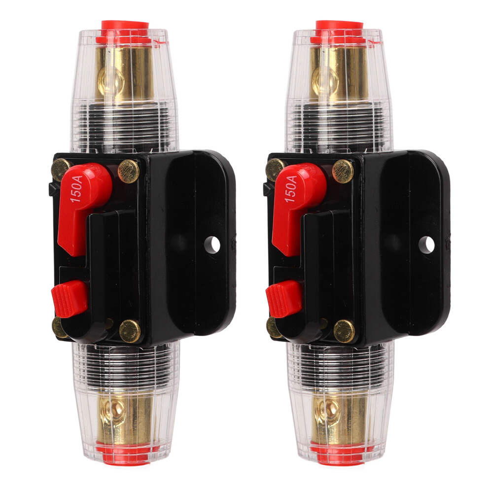 12-24V 150A Inline Circuit Breaker Fuse Holder For Car Boat Marine 4041381322721
