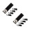 10Pcs Black Polyester Replacement Strap for Ice Hockey 6