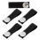 10Pcs Black Polyester Replacement Strap for Ice Hockey 1