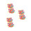 300Pcs Creative Geometry Stick Set Plastic Math Aid for Kids Education 10