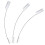 6Pcs Security Anti-Drop Wire Ropes Silver for Home Window Use 9
