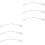6Pcs Security Anti-Drop Wire Ropes Silver for Home Window Use 3