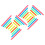 300Pcs Creative Geometry Stick Set Plastic Math Aid for Kids Education 3