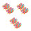 300Pcs Creative Geometry Stick Set Plastic Math Aid for Kids Education 8