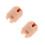 2Pcs Plastic 1/6 Scale Action Figure Neck Adapter for Head Sculpt 8