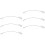 6Pcs Security Anti-Drop Wire Ropes Silver for Home Window Use 4